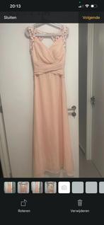 Mooi avondjurk maat S, Kleding | Dames, Gelegenheidskleding, Ophalen, Zo goed als nieuw, Maat 36 (S), Roze