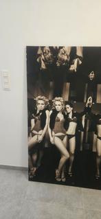 Schilderij Night play. 150 cm!, Antiek en Kunst, Ophalen