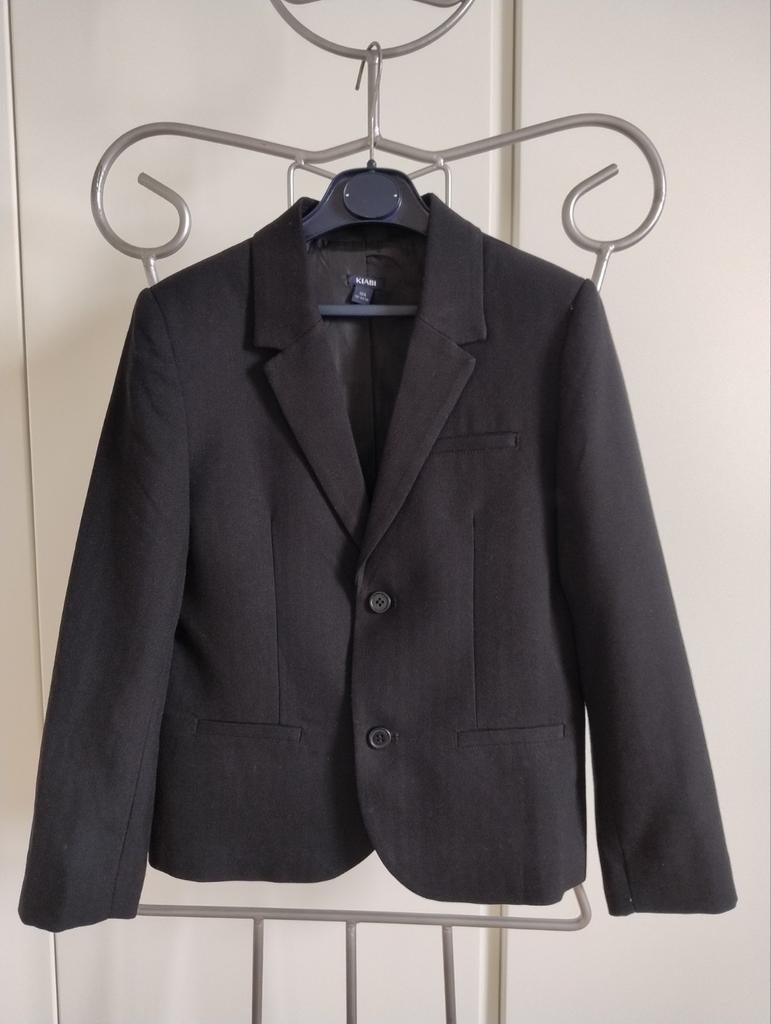 Zwarte blazer Kiabi maat 140, Kiabi, Jongen of Meisje, Trui of Vest, Ophalen of Verzenden