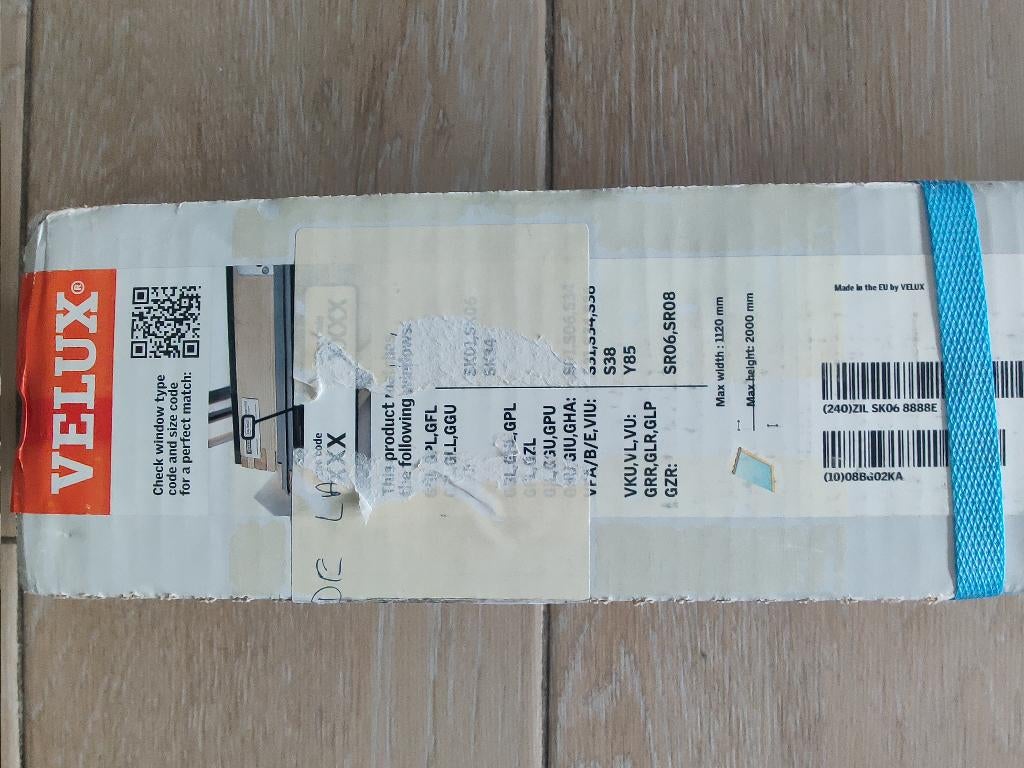 Velux muskietennet, Doe-het-zelf en Bouw, Deuren en Vliegenramen, Nieuw, Overige typen, Minder dan 200 cm, 100 tot 120 cm, Glas
