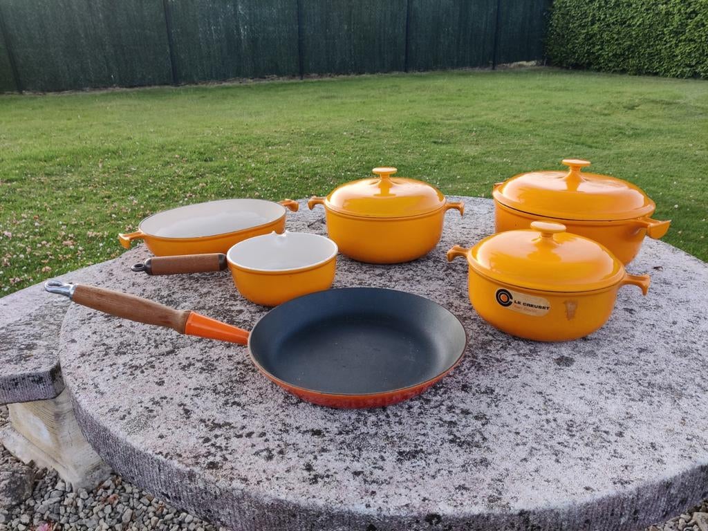 Lot de 6 casseroles Le Creuset, Maison & Meubles, Enlèvement