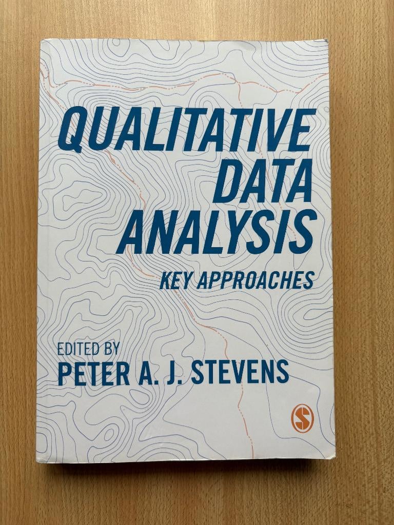 Qualitative Data Analysis Key Approaches, Livres, Livres scolaires, Sciences sociales, Enlèvement, Utilisé, Secondaire