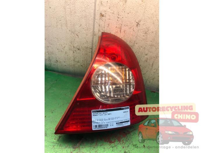 Feu arrière droit d'un Renault Clio, Autos : Pièces & Accessoires, Éclairage, Renault, Utilisé, 3 mois de garantie, Enlèvement ou Envoi