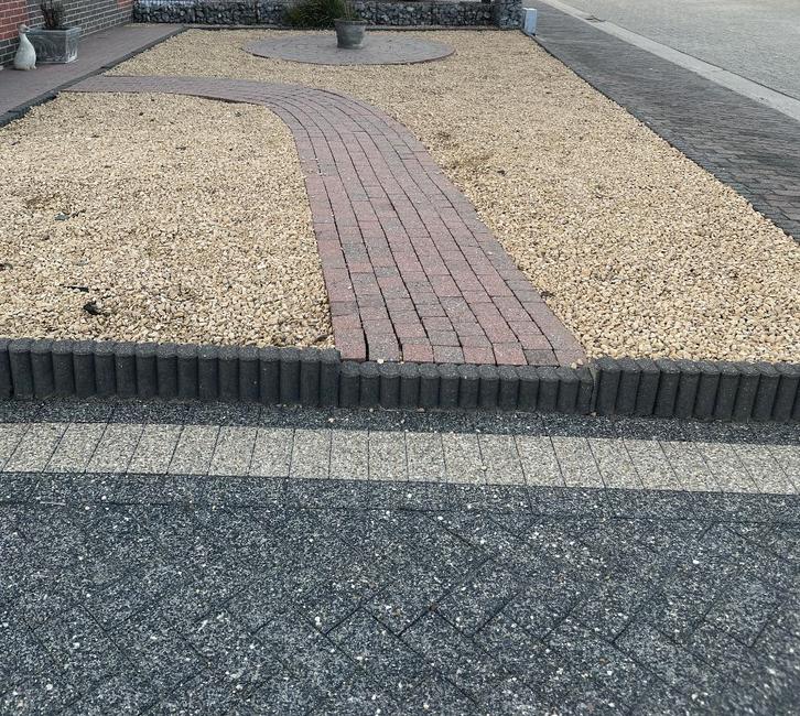 cobbelstone en geel grind gratis, Tuin en Terras, Grind, Keien en Split, Zo goed als nieuw, Overige typen, Geel, Overige materialen