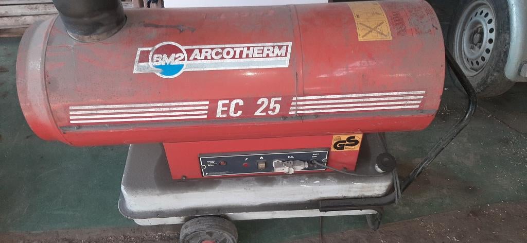 Canon à chaleur, Enlèvement, Utilisé, Ventilateur