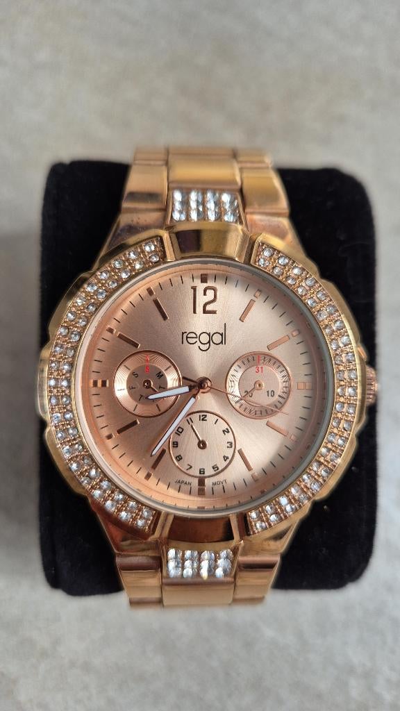 Horloge Regal - Meijes - nieuw, Bijoux, Sacs & Beauté, Montres | Femmes, Autres marques, Enlèvement, Autres matériaux, Neuf