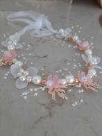 Bloemenkrans diadeem communie, Ophalen