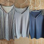 3 nieuwe bloezen, Enlèvement ou Envoi, Neuf, Taille 42/44 (L)