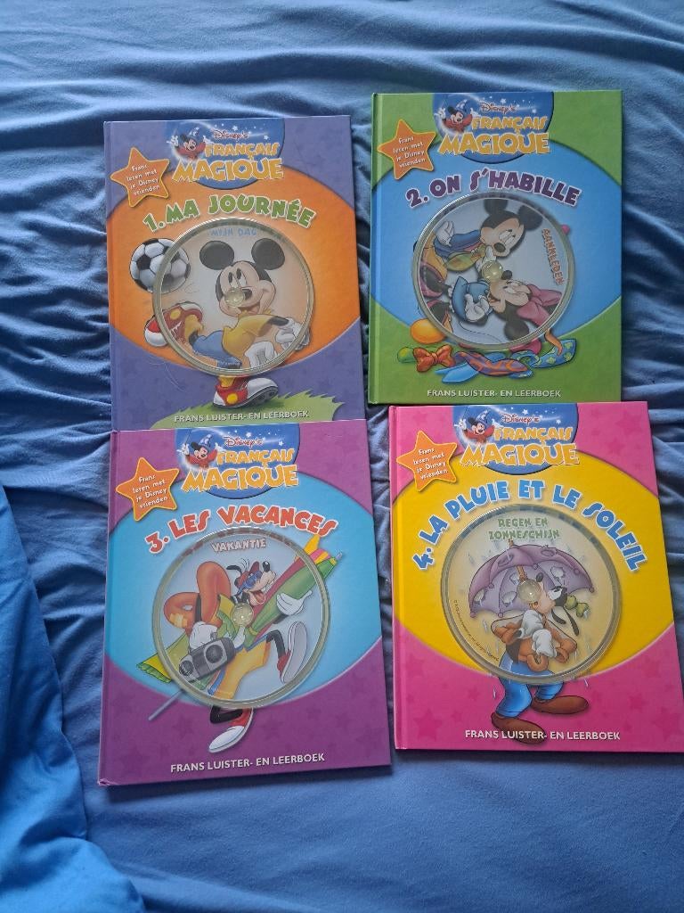 Disney dvd en taalboeken, Collections, Enlèvement ou Envoi, Autres personnages, Comme neuf, Papier, Carte ou Papeterie