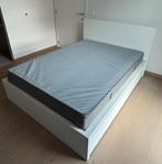 bed 140 x 200, Huis en Inrichting, Slaapkamer | Bedden, Ophalen, Wit, Tweepersoons, 140 cm
