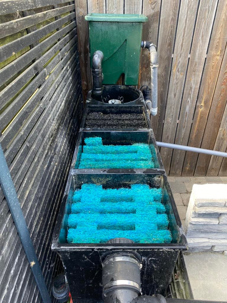 Vijverfilter/zeef/uv-lamp, Ophalen, Zo goed als nieuw, Vijverfilter