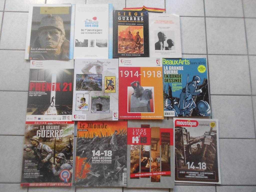 livres revues journaux guerre 14 - 18, Livres, Enlèvement ou Envoi, Comme neuf