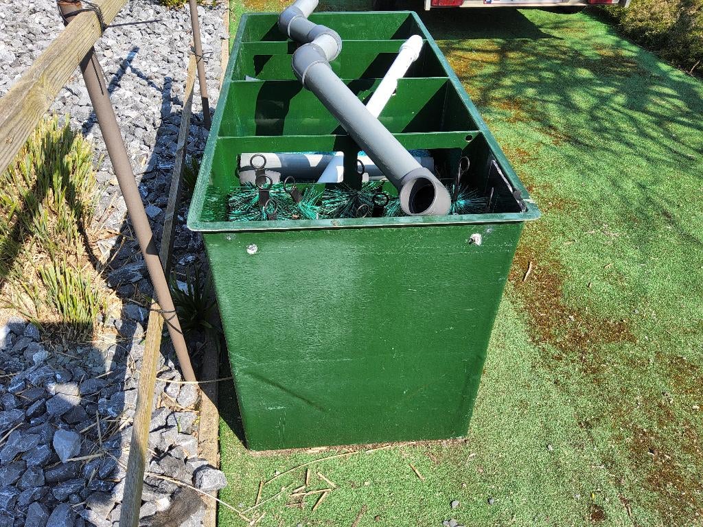 4 kamer Vijverfilter, Ophalen, Gebruikt, Vijverfilter