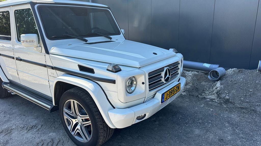 Mercedes-Benz G 55 AMG kompressor 2011  G55 Kompressor 2011, Auto's, Mercedes-Benz, G-Klasse, 4x4, ABS, Adaptieve lichten, Airbags