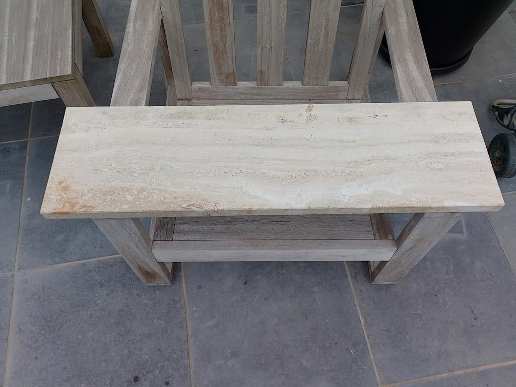 Travertin blad, Enlèvement