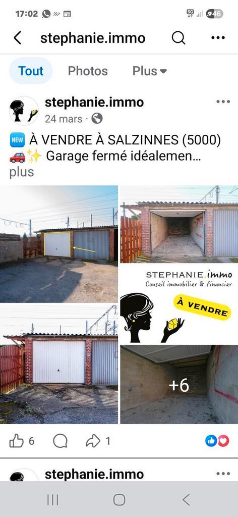 Box Garage fermé 5000 Namur, Immo, Garages & Places de parking, Namur (ville)
