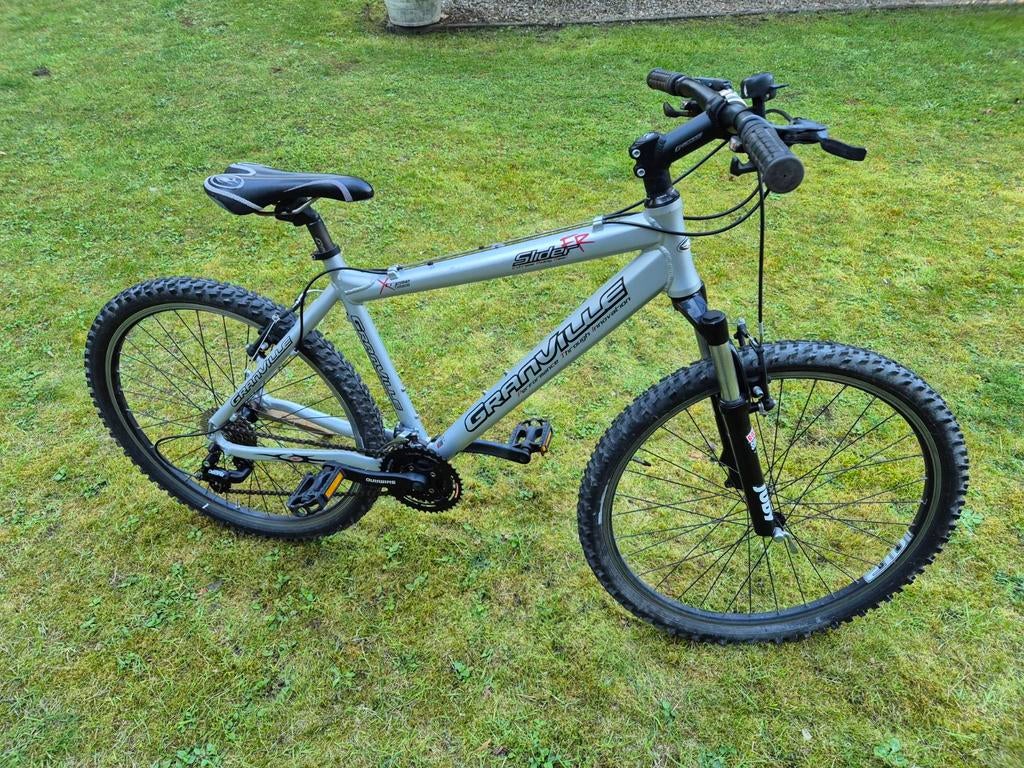 Granville mountainbike, Minder dan 10 versnellingen, Velgrem, Zo goed als nieuw, Ophalen