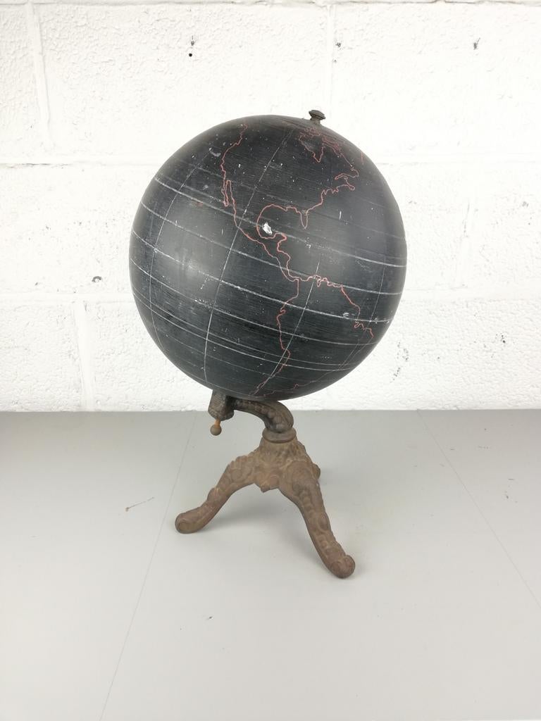 Antieke wereldbol / krijtbol, Ophalen of Verzenden, ., ., .