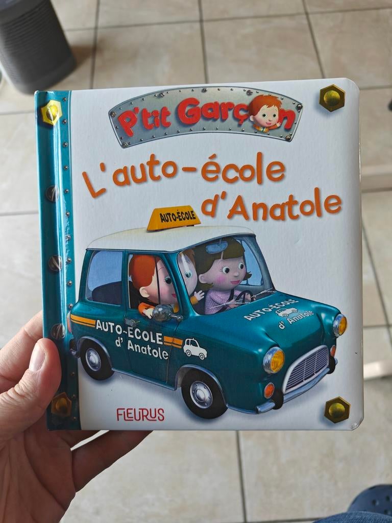 Livre P'tit garçon L'auto école d'Anatole, Ophalen of Verzenden