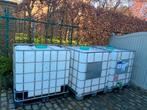 IBC cubitainer met ijzer frame onder., Tuin en Terras, Ophalen, Kunststof, Met kraantje, 150 liter of meer