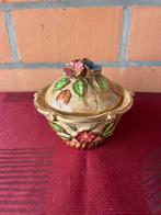 Potje met bloemen, Antiek en Kunst, Antiek | Schalen, Ophalen of Verzenden
