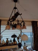 Lustre ancien en bronze, Enlèvement