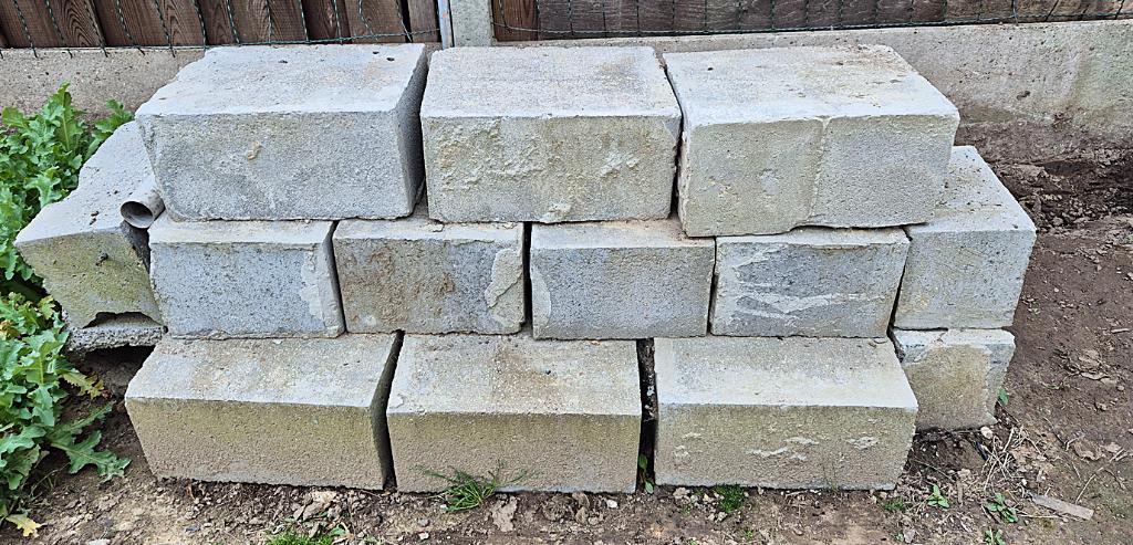 betonsstenen, Bricolage & Construction, Enlèvement, Utilisé, Béton