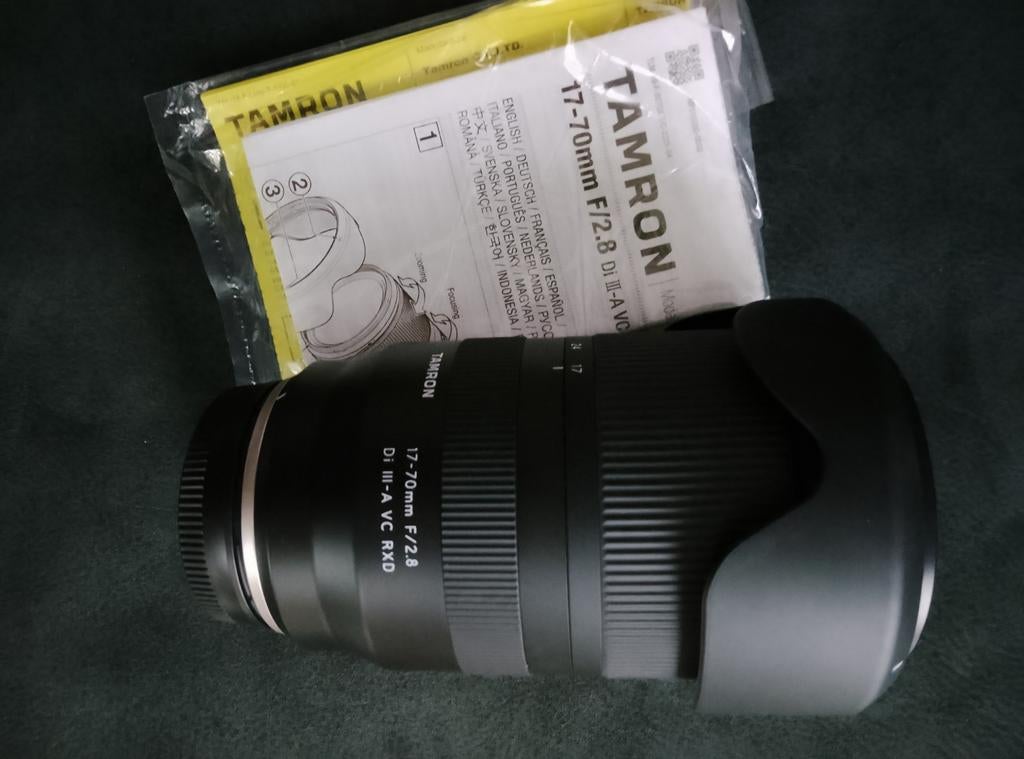 Tamron 17-70 mm F/2,8 Di III-A VC RXD Fujifilm X
, nouveau, TV, Hi-fi & Vidéo, Enlèvement ou Envoi, Neuf, Lentille standard, Zoom