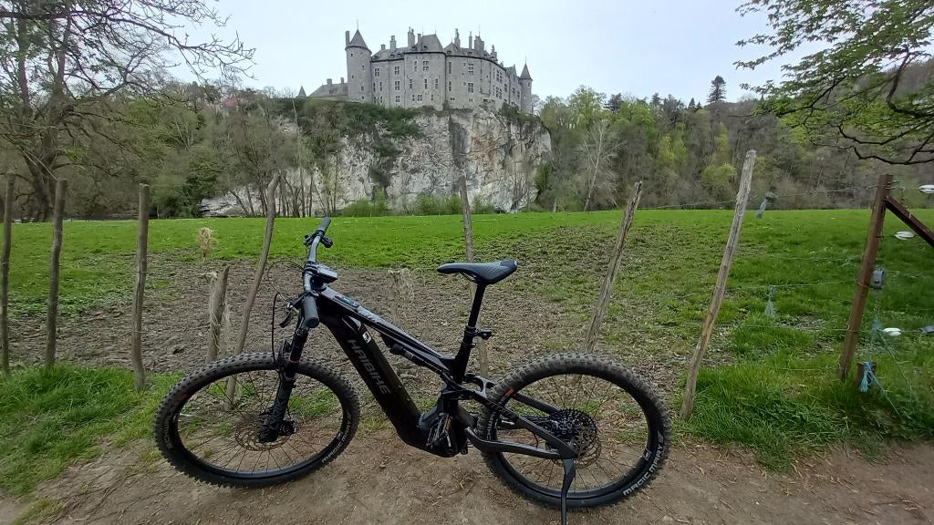 HAIBIKE FS ALL MOUNTAIN 9 (M) bijna nieuw 36 km, Fietsen en Brommers, Elektrische fietsen, Zo goed als nieuw, Overige merken, Ophalen
