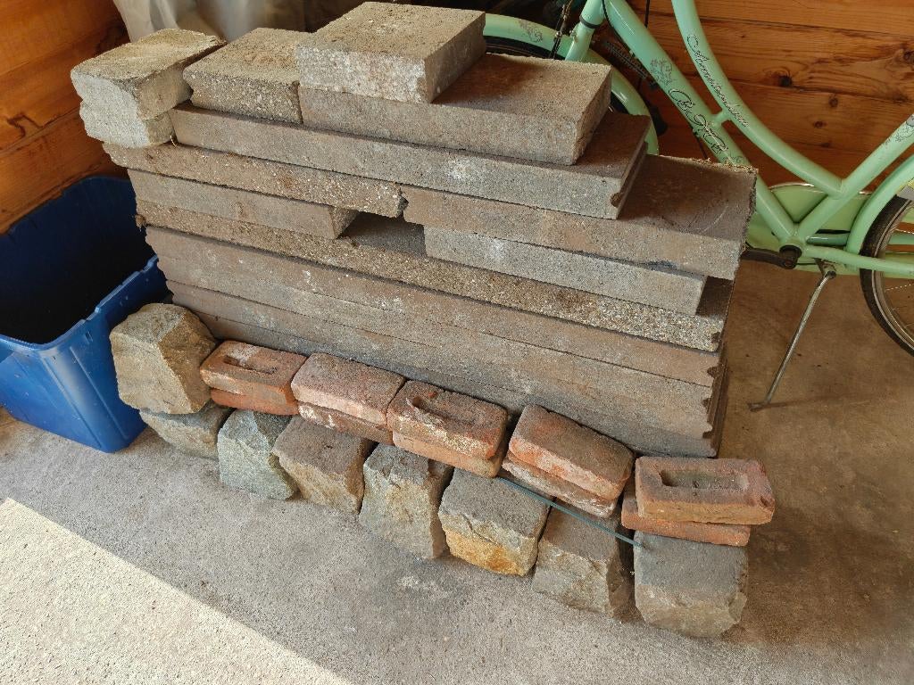 Gratis borduursteen, Tuin en Terras, Bielzen en Borduren, Ophalen