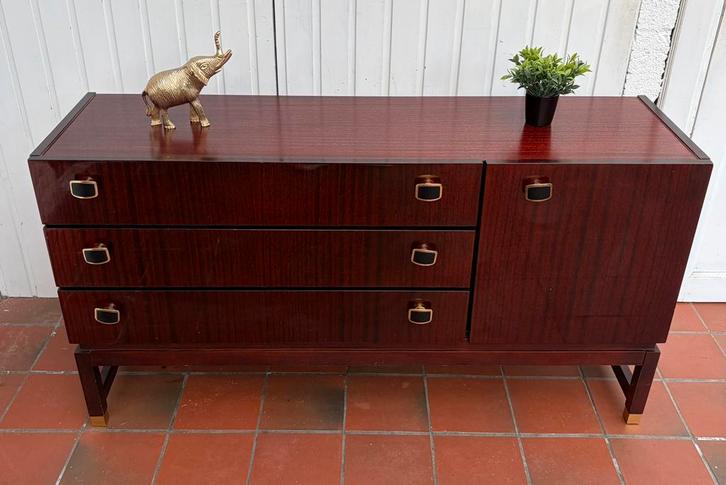 Commode moderniste vintage, Maison & Meubles, Armoires | Commodes, Utilisé, Enlèvement