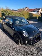 MINI Cooper S Cabrio 2.0i Automaat, Auto's, Mini, 4 cilinders, Cabriolet, Zwart, Leder