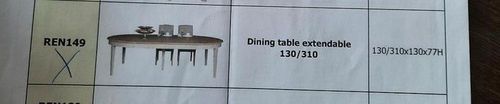 Landelijke eettafel rond/ovaal- Mooie staat!, Maison & Meubles, Tables | Tables à manger, Comme neuf, 100 à 150 cm, 200 cm ou plus