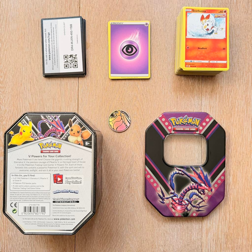 Pokemon kaarten en tins, Ophalen, Zo goed als nieuw