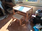 Bureau en zitbankje kind (flisat ikea), Enlèvement, Comme neuf, Autres types