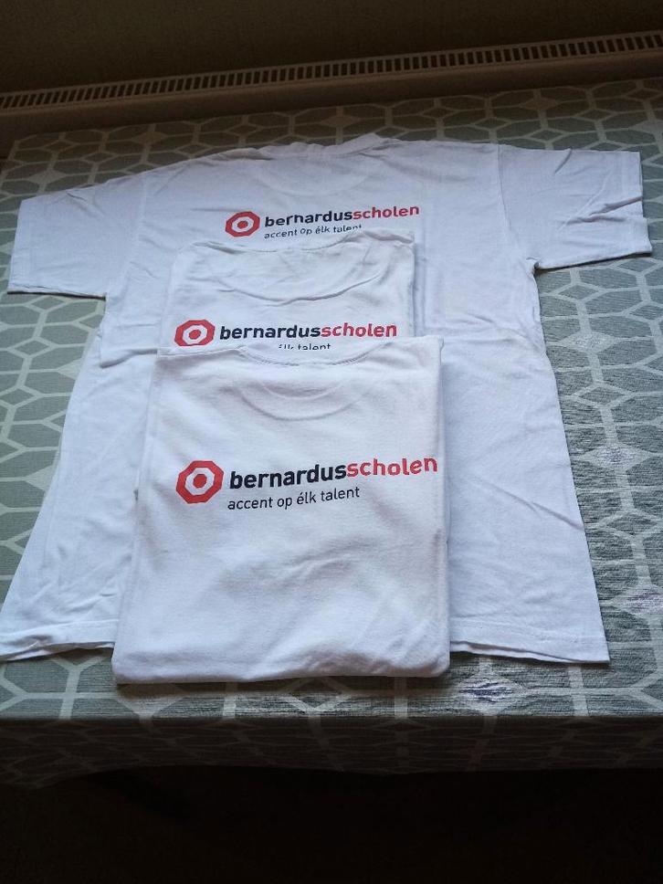 WITTE T'SHIRTS (Bernardusscholen Oudenaarde), Enfants & Bébés, Enfants & Bébés Autre, Enlèvement ou Envoi