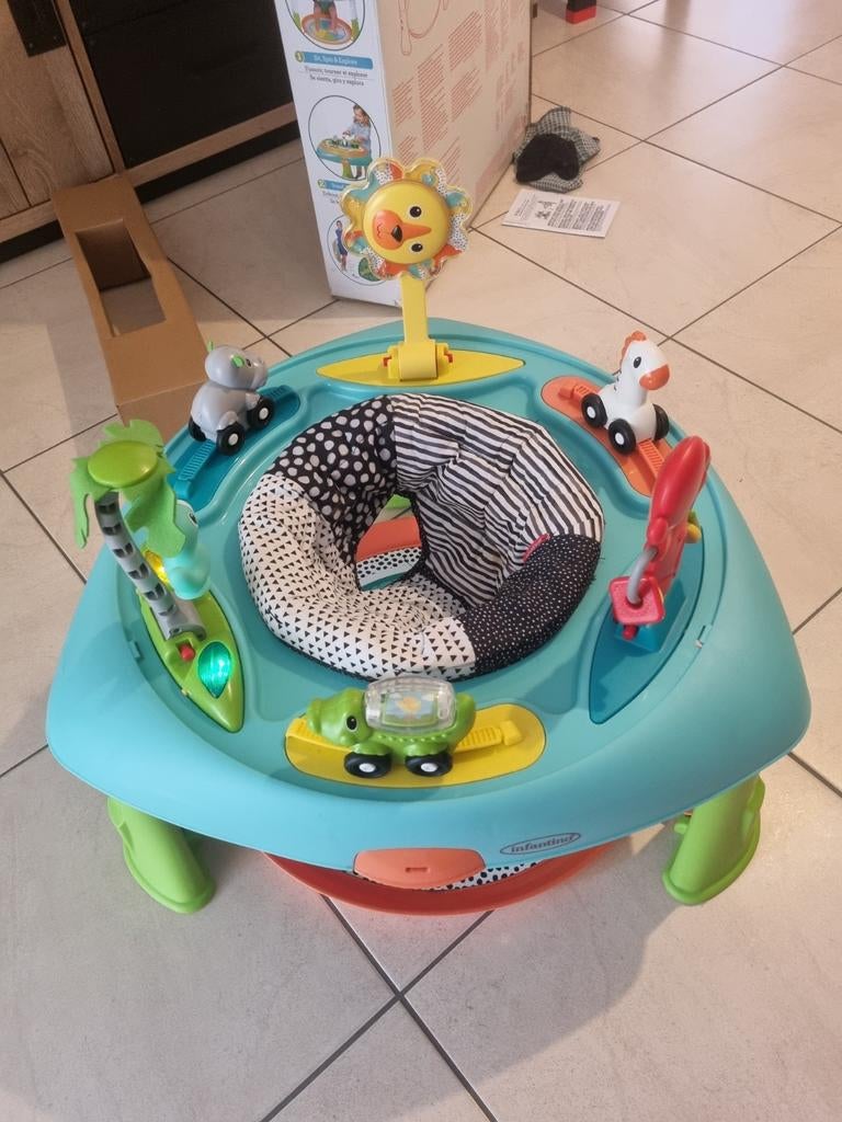 Infantino speeltafel, Ophalen