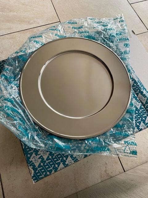 Piazza Effepi onderzetborden diameter 30cm, Huis en Inrichting, Keuken | Servies, Bord(en), Ophalen