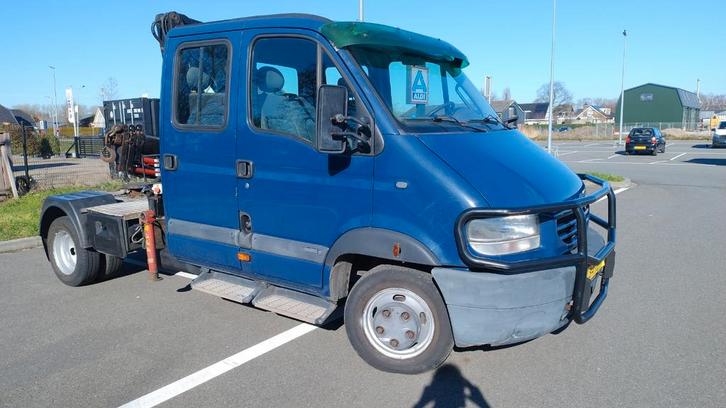 Oplegger trekker te koop Renault Mascotte klein rijbewijs, Auto's, Bestelwagens en Lichte vracht, Renault, Diesel, Ophalen