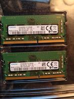 Samsung 16GB (2x8GB) DDR4 2666MHz SO-DIMM – 1Rx8 – RAM, Computers en Software, RAM geheugen, Ophalen, DDR4, Zo goed als nieuw