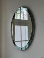 SPIEGEL TOEGESCHREVEN AAN FONTANA ARTE. GROTE OVALE SPIEGEL., Ophalen, Zo goed als nieuw