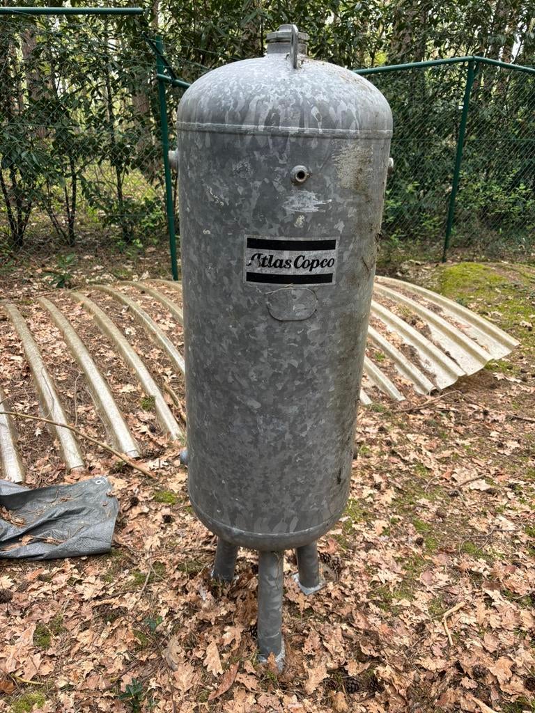 Atlas Copco persluchtvat, Ophalen