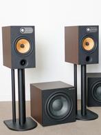 Bowers & Wilkins B&W 685 bookshelves + ASW 610 subwoofer, Gebruikt, Ophalen of Verzenden, Bowers & Wilkins (B&W), 120 watt of meer
