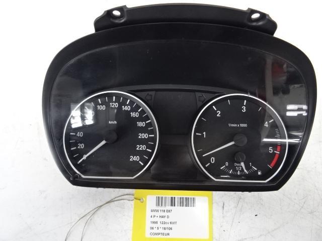 KM TELLER BMW 1 serie (E87 / 87N) (9110195-05), Auto-onderdelen, Dashboard en Schakelaars, BMW, Gebruikt