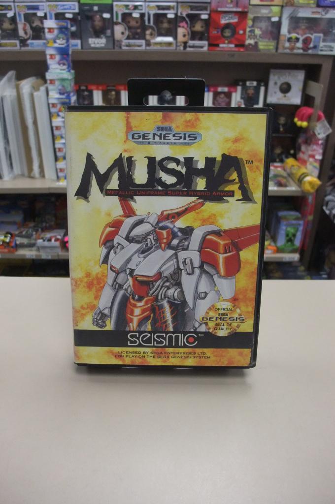 Musha (cib) genesis, Consoles de jeu & Jeux vidéo, Jeux | Sega, Shooter, Enlèvement ou Envoi, 1 joueur, À partir de 12 ans