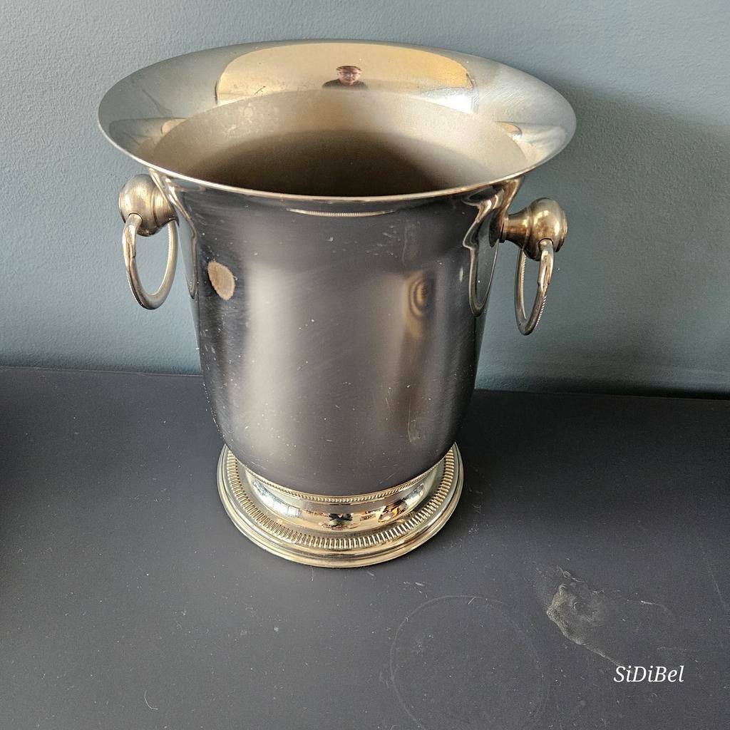 Champagnekoeler Jean Couzon,  vintage, Inox 18/10, PRACHTIG, Ophalen
