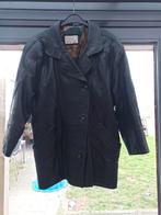 Lederen jas, Kleding | Dames, Jassen | Winter, Ophalen, Gedragen, Maat 36 (S), Zwart