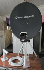 TV Vlaanderen schotelantenne set met staande, Audio, Tv en Foto, Ophalen, Nieuw, (Schotel)antenne