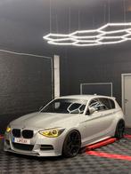 BMW M135i, Auto's, Automaat, Zwart, Leder, 5 zetels