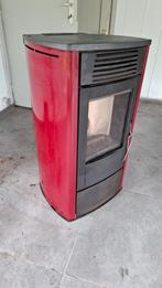 Pelletkachel te Mechelen, Ophalen, Pelletkachel